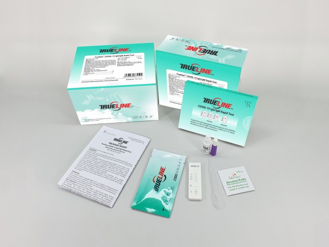 BỘ KIT TEST NHANH COVID 19 TRUELINE CHÍNH HÃNG