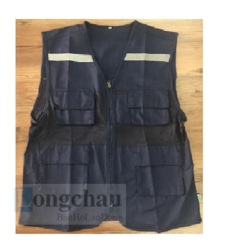 ÁO GILE PHẢN QUANG TÍM THAN