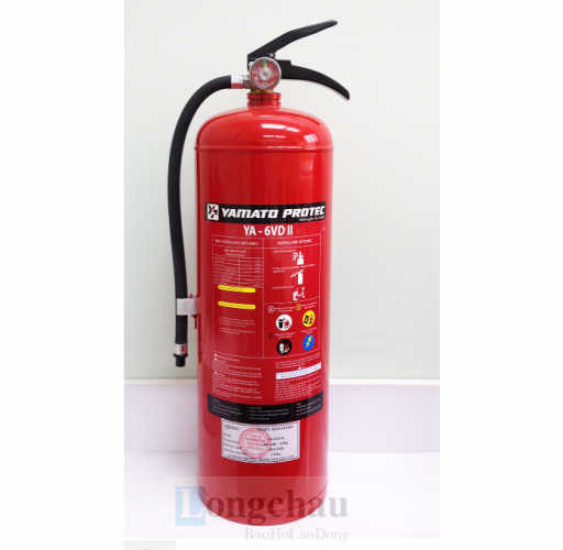 BÌNH CHỮA CHÁY BỘT ABC YAMATO YA-6VDII (6,8Kg Bột ABC)